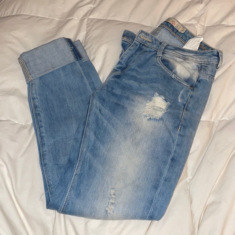 Zara premium wash denim jeans